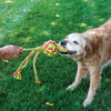 KONG Wubba Weaves With Rope Large Dog Toy