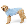 Kazoo Apparel Cable Knit Dog Jumper Blue Medium