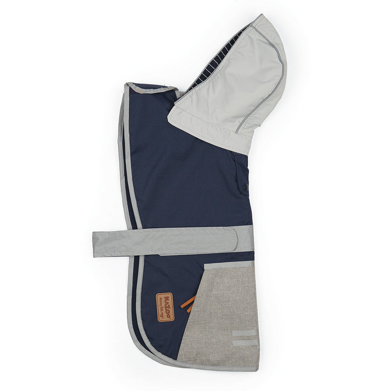 Kazoo Apparel Eco Cosy Dog Raincoat Lagoon Extra Extra Large*-Habitat Pet Supplies
