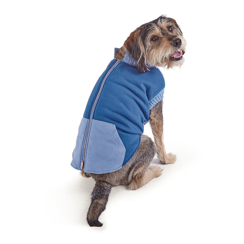 Kazoo Apparel Kick Back Dog Jacket Blue Intermediate*