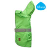Kazoo Apparel Raincoat Neon Green Small-Habitat Pet Supplies