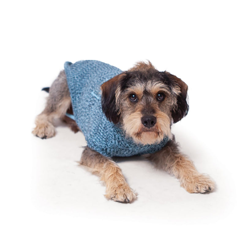 Kazoo Apparel Woolshed Dog Jumper Blue Intermediate