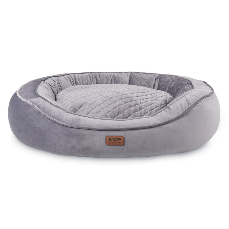 Kazoo Bilby Extra Large Grey Dog Bed-Habitat Pet Supplies