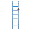 Kazoo Bird Toy Ladder 6 Step Blue***-Habitat Pet Supplies