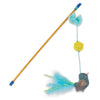 Kazoo Bluebird Chase and Play Wand Cat Toy-Habitat Pet Supplies