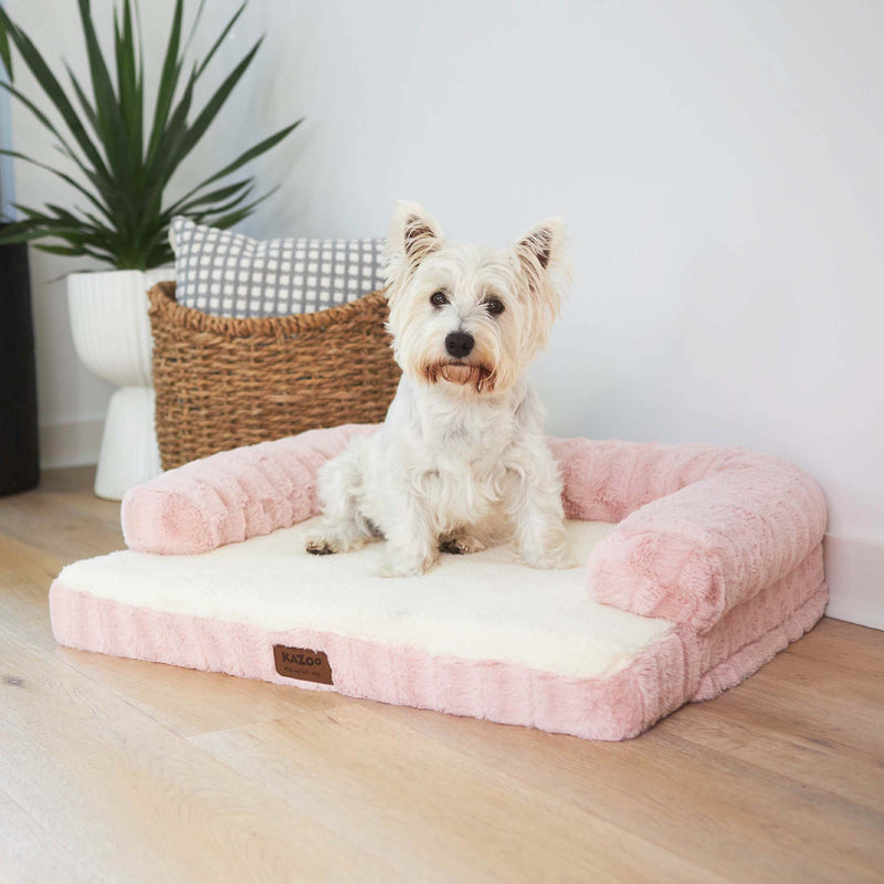 Kazoo Boudoir Medium Blush Dog Bed