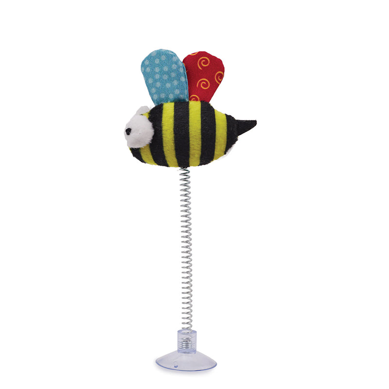 Kazoo Bouncy Bee Cat Toy-Habitat Pet Supplies