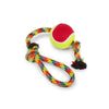 Kazoo Braided Rope Sling Tennis Ball Medium Dog Toy-Habitat Pet Supplies
