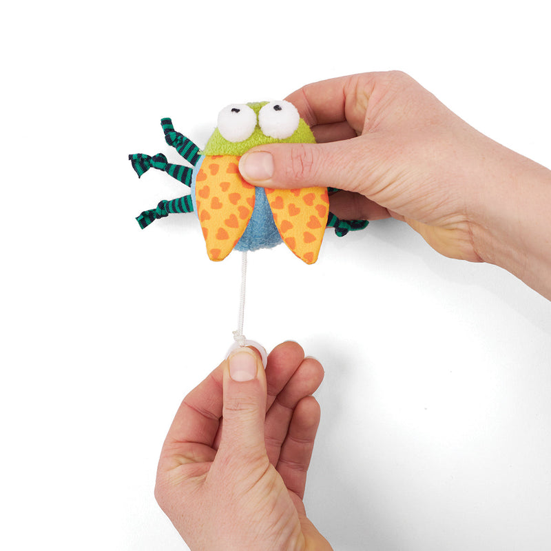 Kazoo Buzzing Bug Cat Toy-Habitat Pet Supplies
