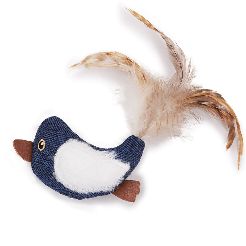Kazoo Chirpy Bird Cat Toy-Habitat Pet Supplies