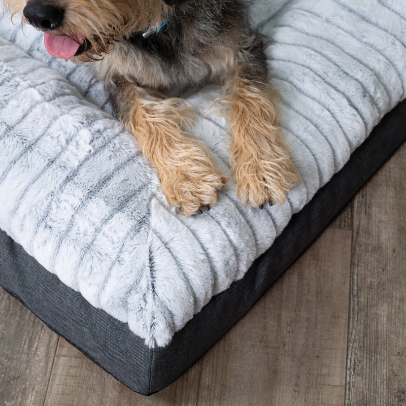 Kazoo Cloud Comfort Small Grey Dog Bed