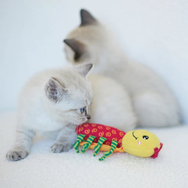 Kazoo Crinkle Ladybug Cat Toy