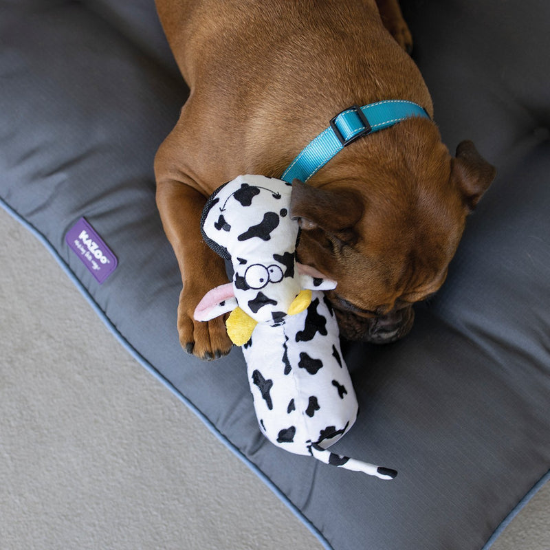 Kazoo Furries Tough Cow Dog Toy