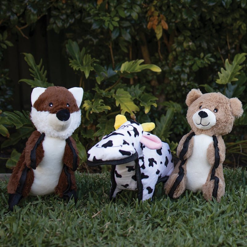 Kazoo Furries Tough Cow Dog Toy