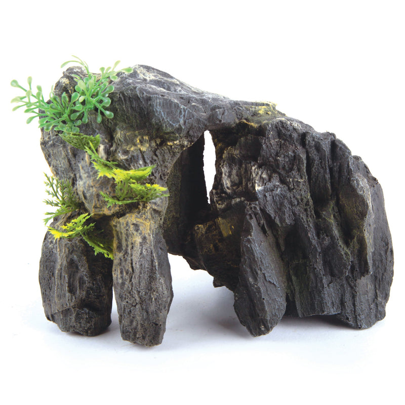 Kazoo Granite Rock Small Fish Tank Ornament-Habitat Pet Supplies