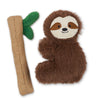 Kazoo Jungle Sloth Cat Toy {)_(}-Habitat Pet Supplies