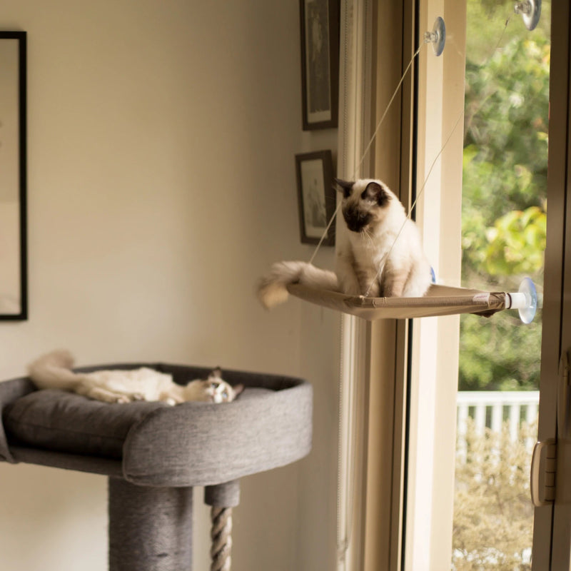 Kazoo Lookout Deluxe Window Cat Bed