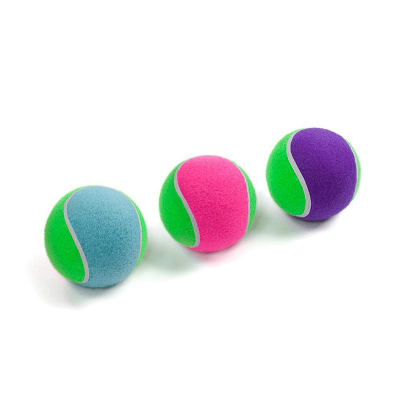 Kazoo Puncture Proof High Bouncing Medium Tennis Ball Dog Toy-Habitat Pet Supplies