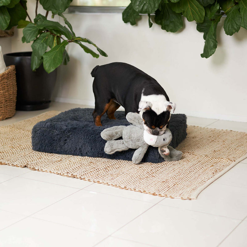 Kazoo Slumber Medium Plush Grey Dog Bed***