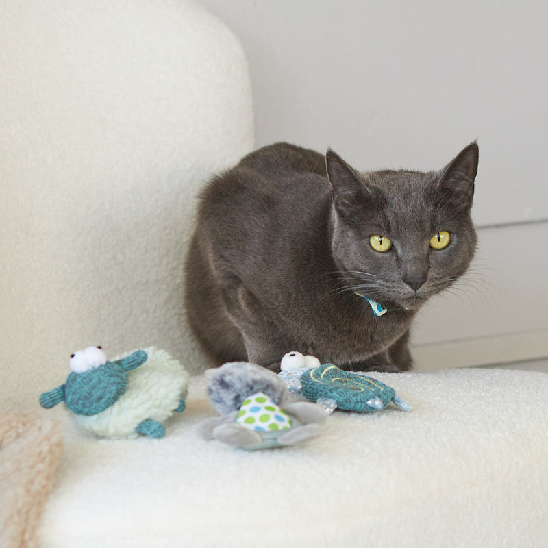 Kazoo Squinty Sheep Cat Toy-Habitat Pet Supplies