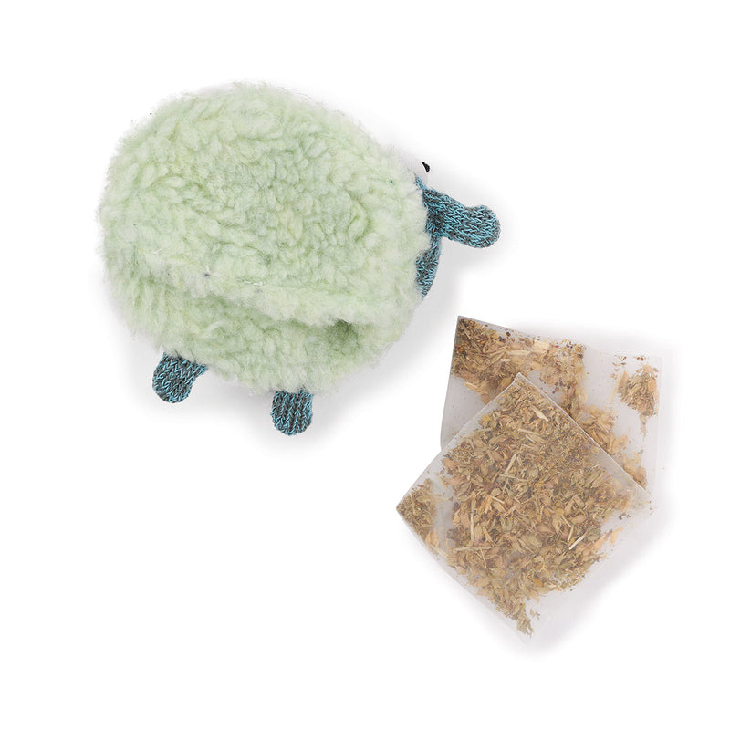Kazoo Squinty Sheep Cat Toy ^._.^