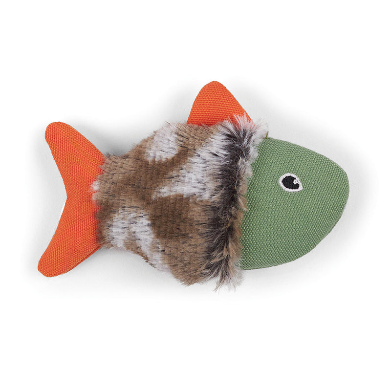 Kazoo Squishy Fish Cat Toy-Habitat Pet Supplies