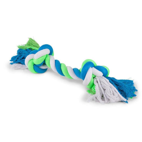 Kazoo Twisted Rope Knot Bone Extra Large Dog Toy ^._.^