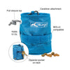Kurgo Ready Set Go Yorm Dog Treat Bag Coastal Blue***