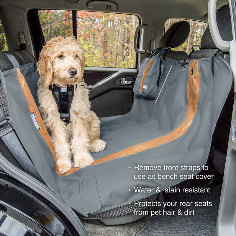 Kurgo Wander Dog Car Travel Hammock Charcoal