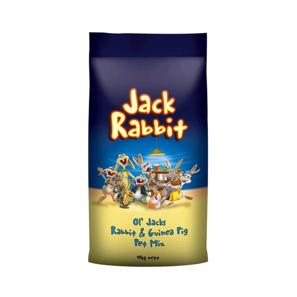 Laucke Ol Jacks Rabbit and Guinea Pig Mix 10kg-Habitat Pet Supplies