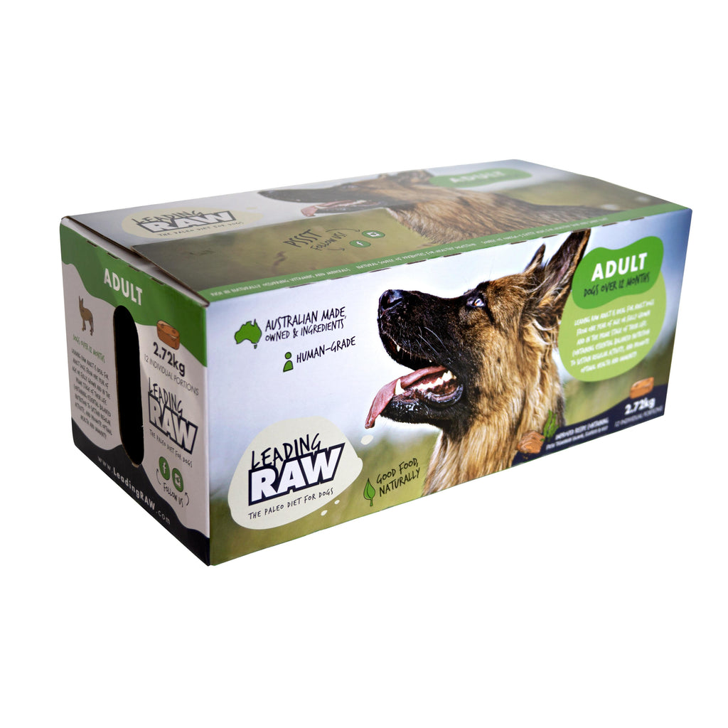 Leading RAW Adult Lifestage Dog Food 2.72kg-Habitat Pet Supplies