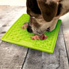 LickiMat Buddy Slow Feeder Mat for Dogs Green