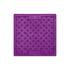 LickiMat Buddy Slow Feeder Mat for Dogs Purple