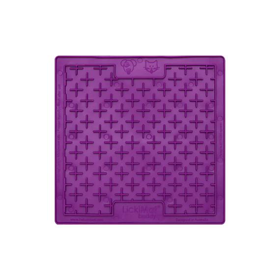 LickiMat Buddy Slow Feeder Mat for Dogs Purple ^._.^