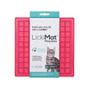 LickiMat Playdate Slow Feeder Mat for Cats Pink***-Habitat Pet Supplies