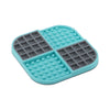 LickiMat Slomo Slow Feeder Mat for Dogs Turquoise-Habitat Pet Supplies