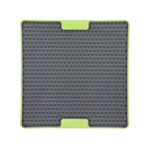 LickiMat Soother Tuff Slow Feeder Mat for Dogs Green