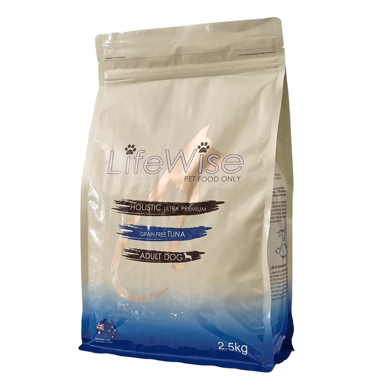 LifeWise Grain Free Wild Tuna Dry Dog Food 2.5kg-Habitat Pet Supplies