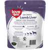 Love Em Air Dried Lamb Liver Dog Treats 200g x 4