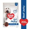 Love Em Beef & Tomato Jerky Dog Treats 200g