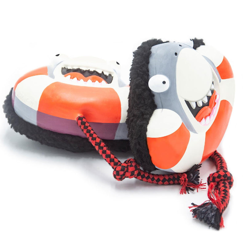 Max & Molly Squeaker Snuggles Dog Toy Frenzy the Shark***