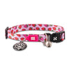 Max & Molly Strawberry Dream Smart ID Cat Collar-Habitat Pet Supplies