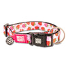 Max & Molly Strawberry Dream Smart ID Dog Collar Medium-Habitat Pet Supplies