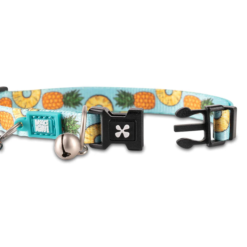 Max & Molly Sweet Pineapple Smart ID Cat Collar***