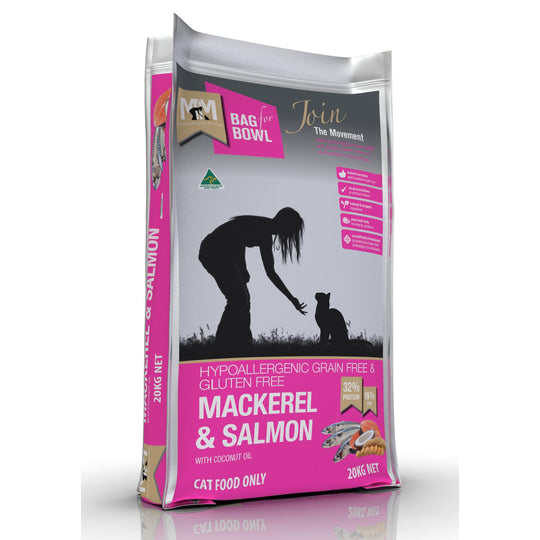 Meals for Meows Grain Free Mackerel and Salmon Dry Cat Food 20kg