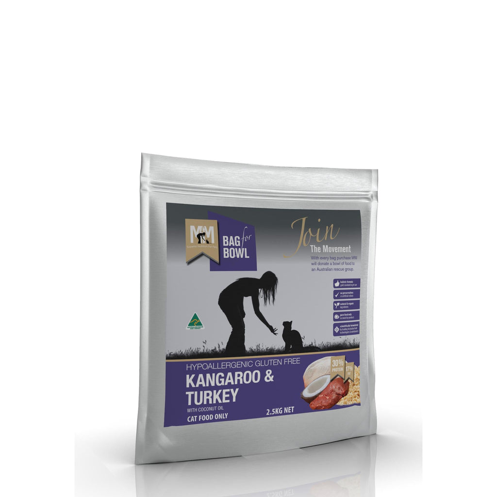 Meals for Meows Kangaroo and Turkey Dry Cat Food 2.5kg-Habitat Pet Supplies