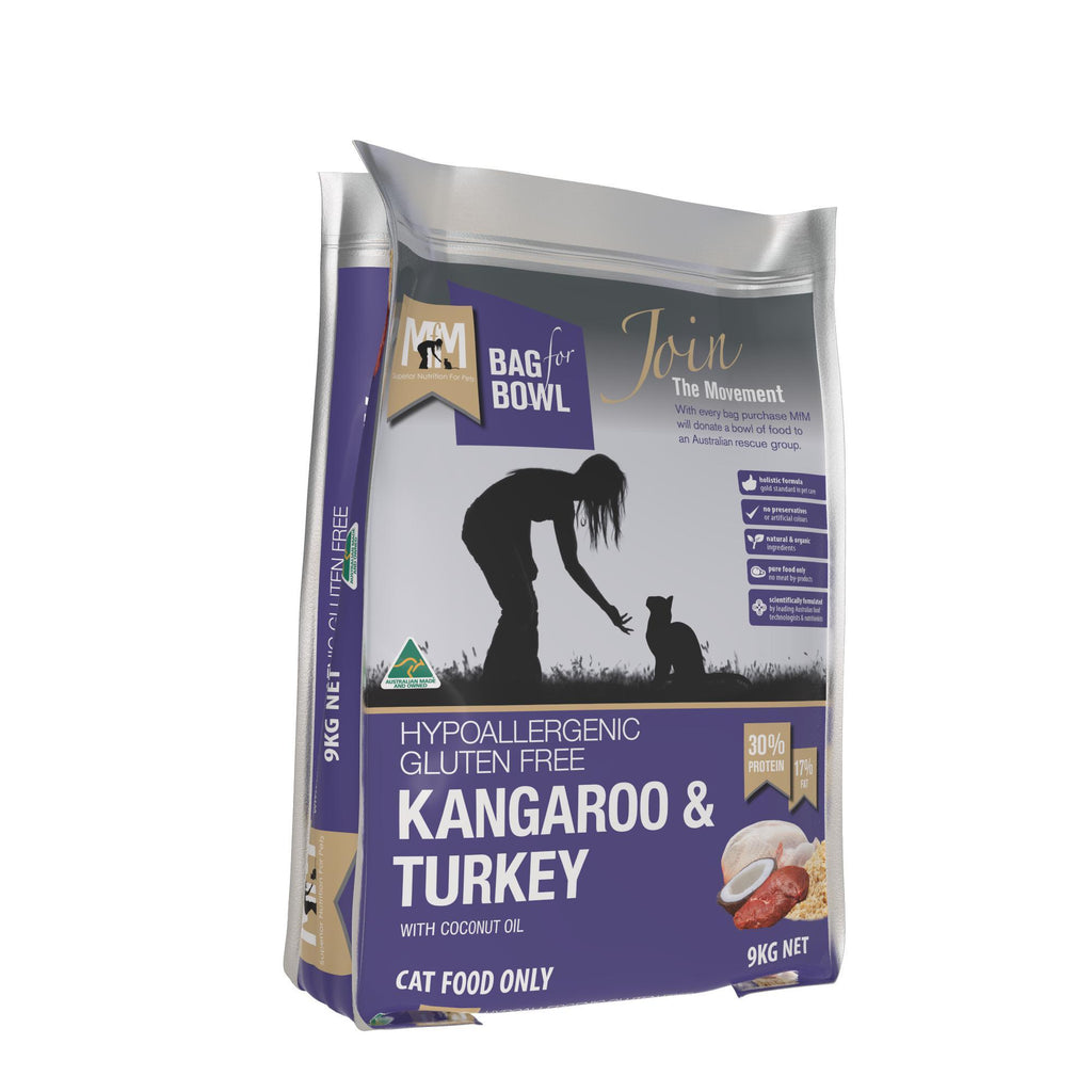 Meals for Meows Kangaroo and Turkey Dry Cat Food 9kg-Habitat Pet Supplies