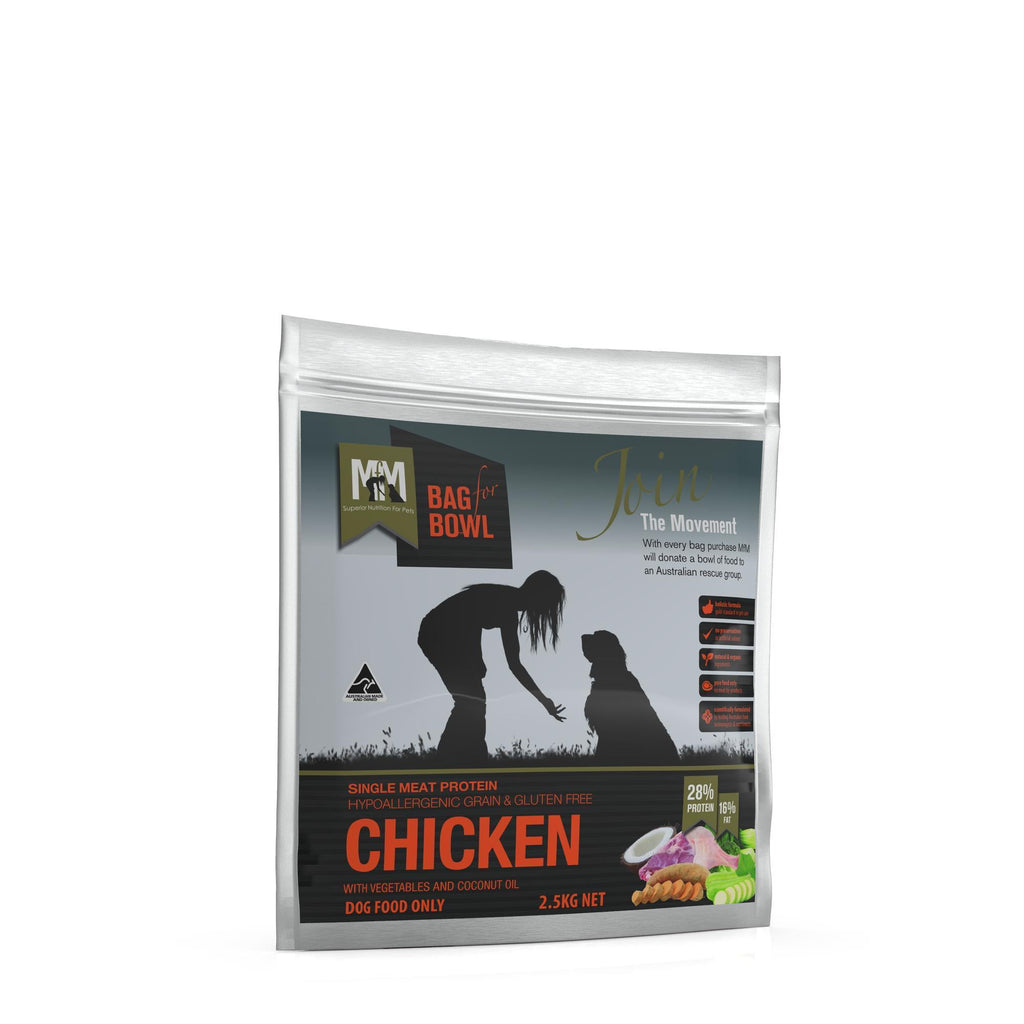 Meals for Mutts Grain Free Single Protein Chicken Dry Dog Food 2.5kg-Habitat Pet Supplies