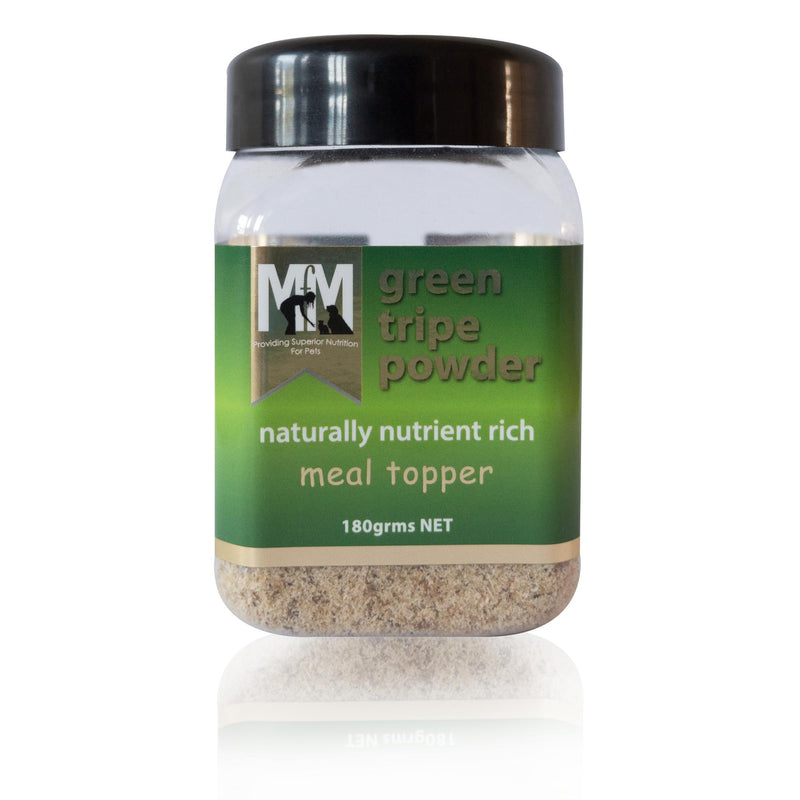 Meals for Mutts Green Tripe Powder Meal Topper for Dogs 180g-Habitat Pet Supplies