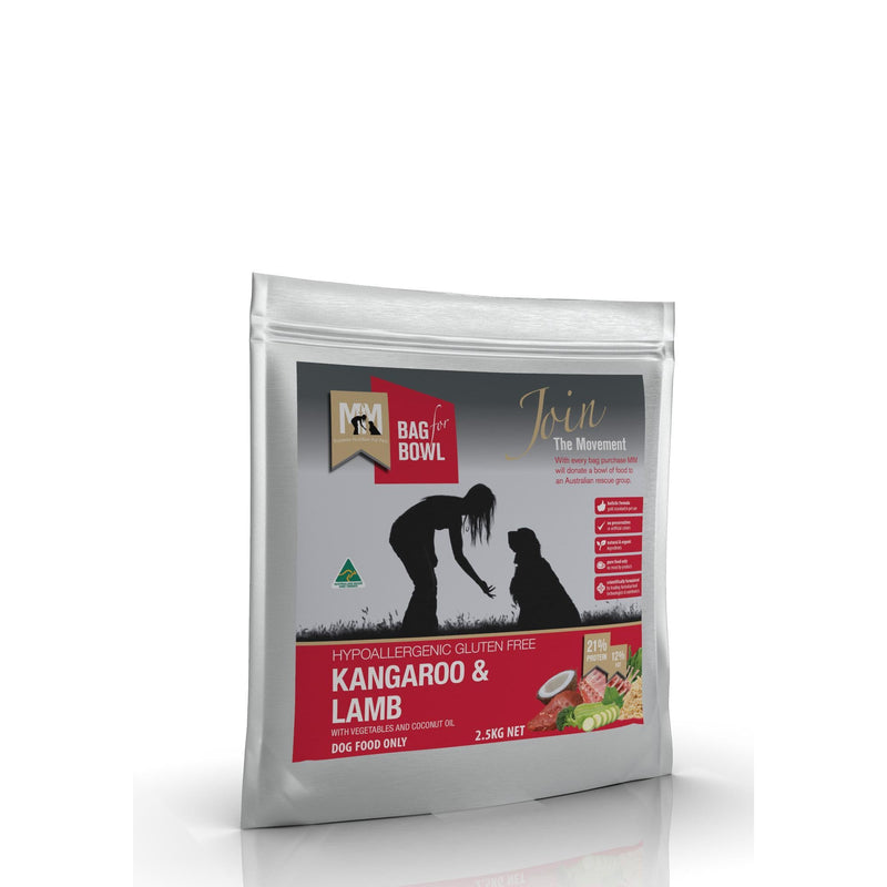 Meals for Mutts Kangaroo and Lamb Dry Dog Food 2.5kg-Habitat Pet Supplies